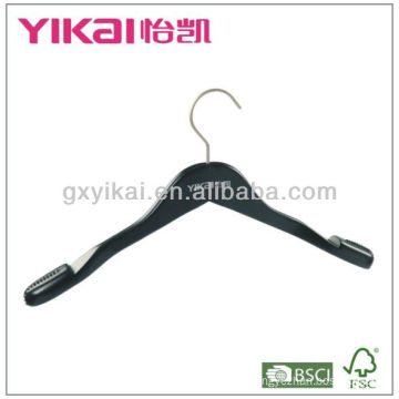 2013 New Style Matted Black Wooden Hanger